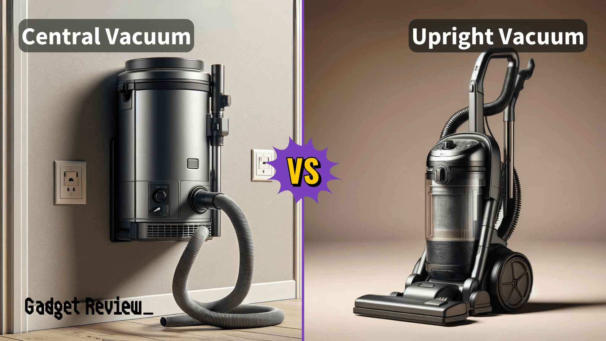 Central Vacuum Vs Upright Vacuum BuiltIn Vs Upright Vacuum Cleaners