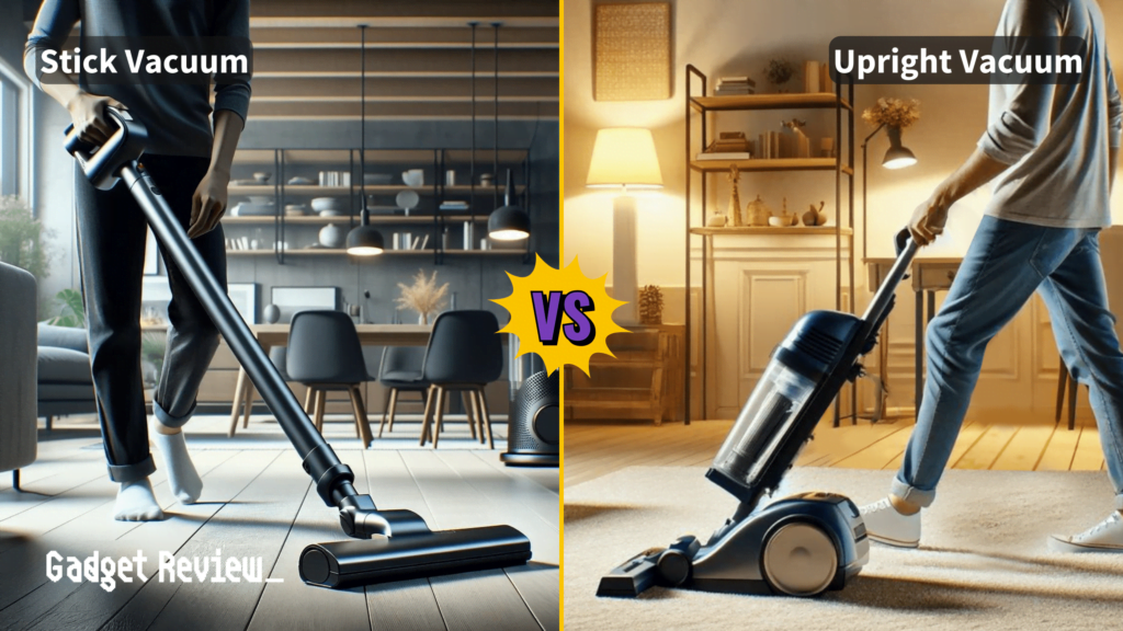 Comparing Stick and Upright Vacuum Cleaners