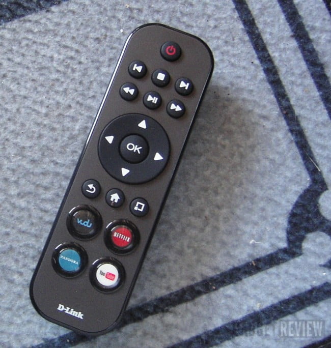 D Link DMS 310 MovieNite Streaming Media Player remote control 650x684 1