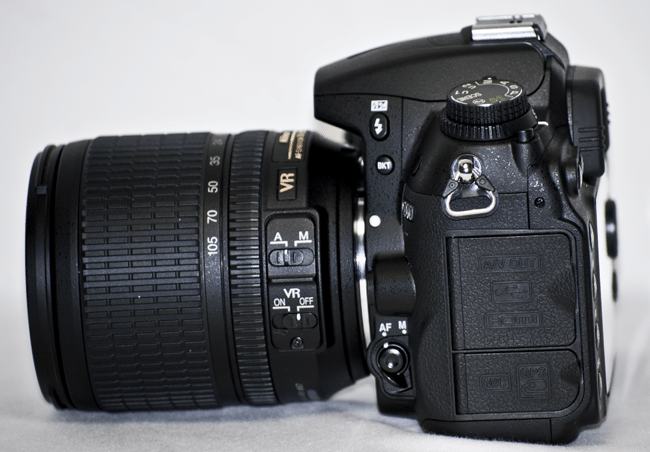 Nikon D7000 Review 17 D7000 Left Side