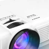 DR. J Professional HI-04 Mini Projector Outdoor Movie Projector Review