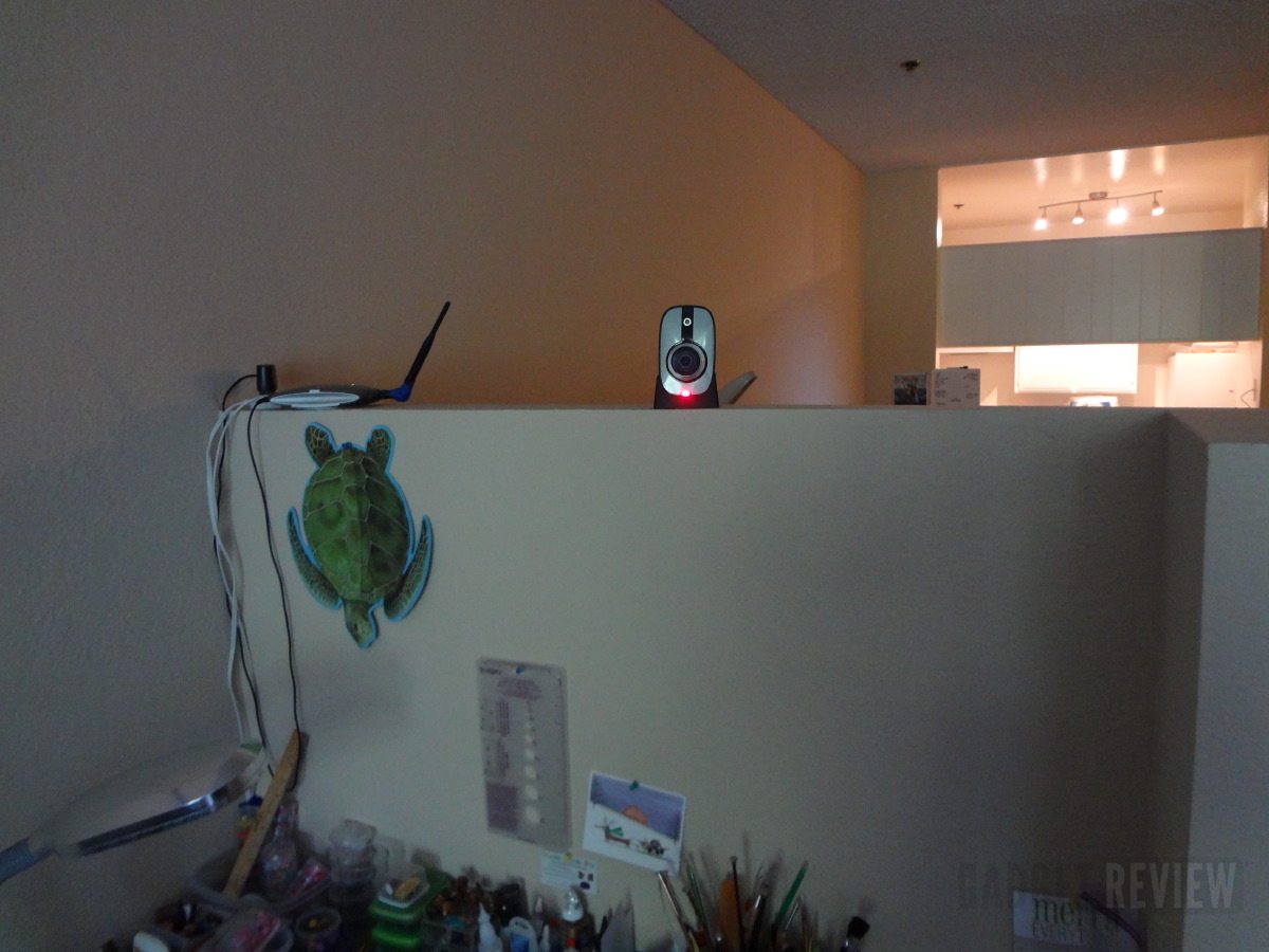 Logitech Alert 750n Indoor Master System camera set up