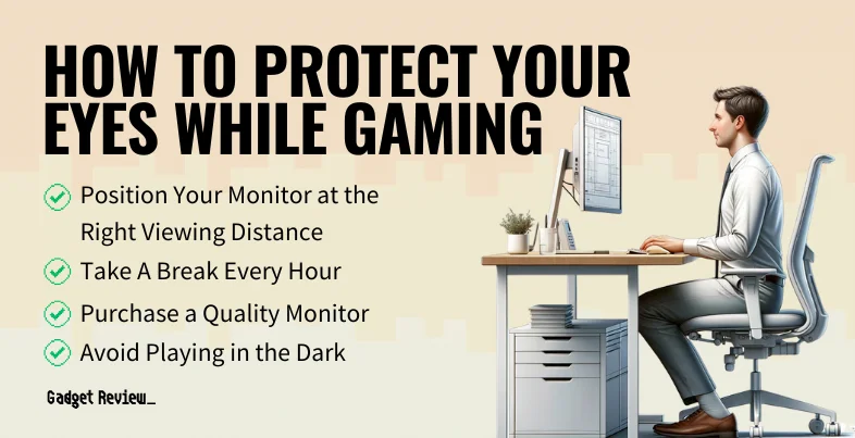 How to Protect Your Eyes While Gaming
