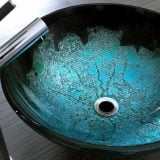Eclife Turquoise Bathroom Artistic Tempered Review