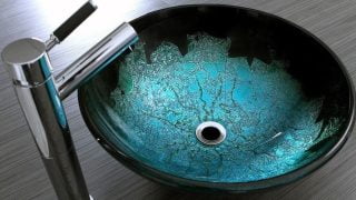 Eclife Turquoise Bathroom Artistic Tempered Review