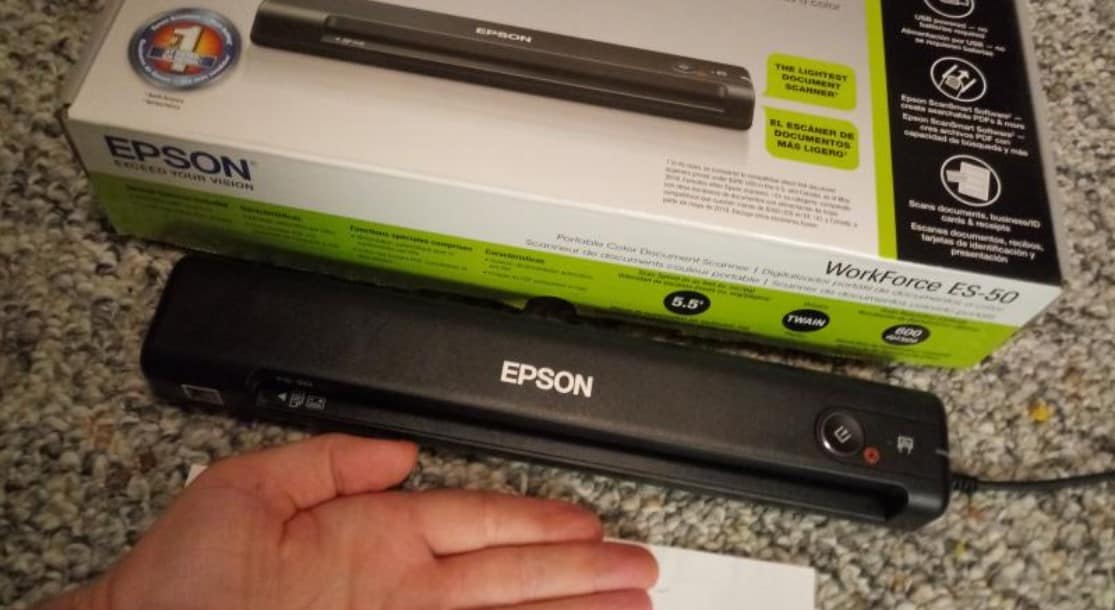 Epson Workforce ES-60W Wireless Portable Sheet Review