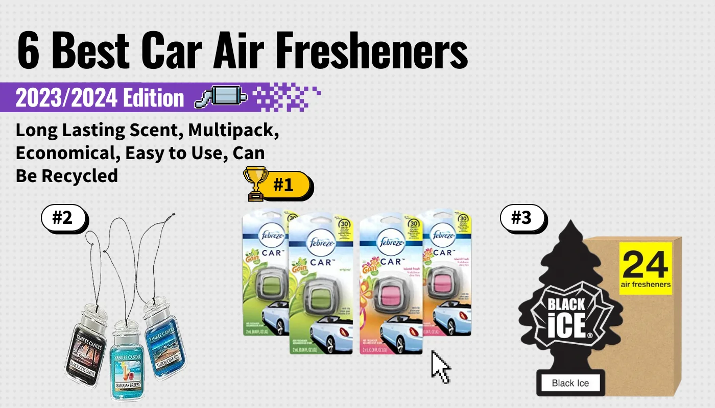 6 Best Car Air Fresheners