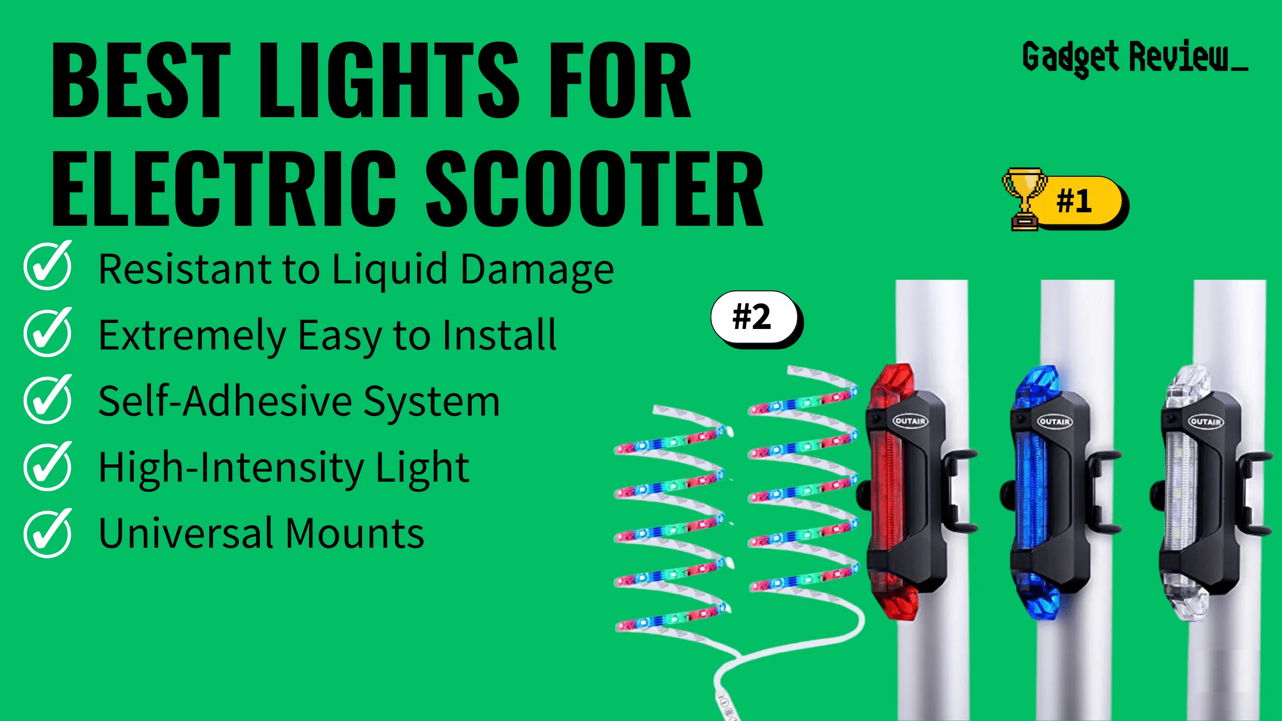 Best Lights for Electric Scooter