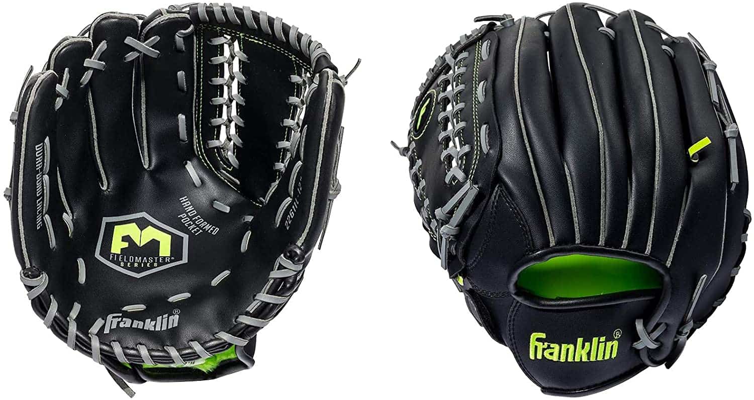 Franklin Sports Infield Pitcher Environmentally Friendly Degradable Material Does Not Injure Childrens Gloves Baseball Gloves 10.5 Softball Gloves 