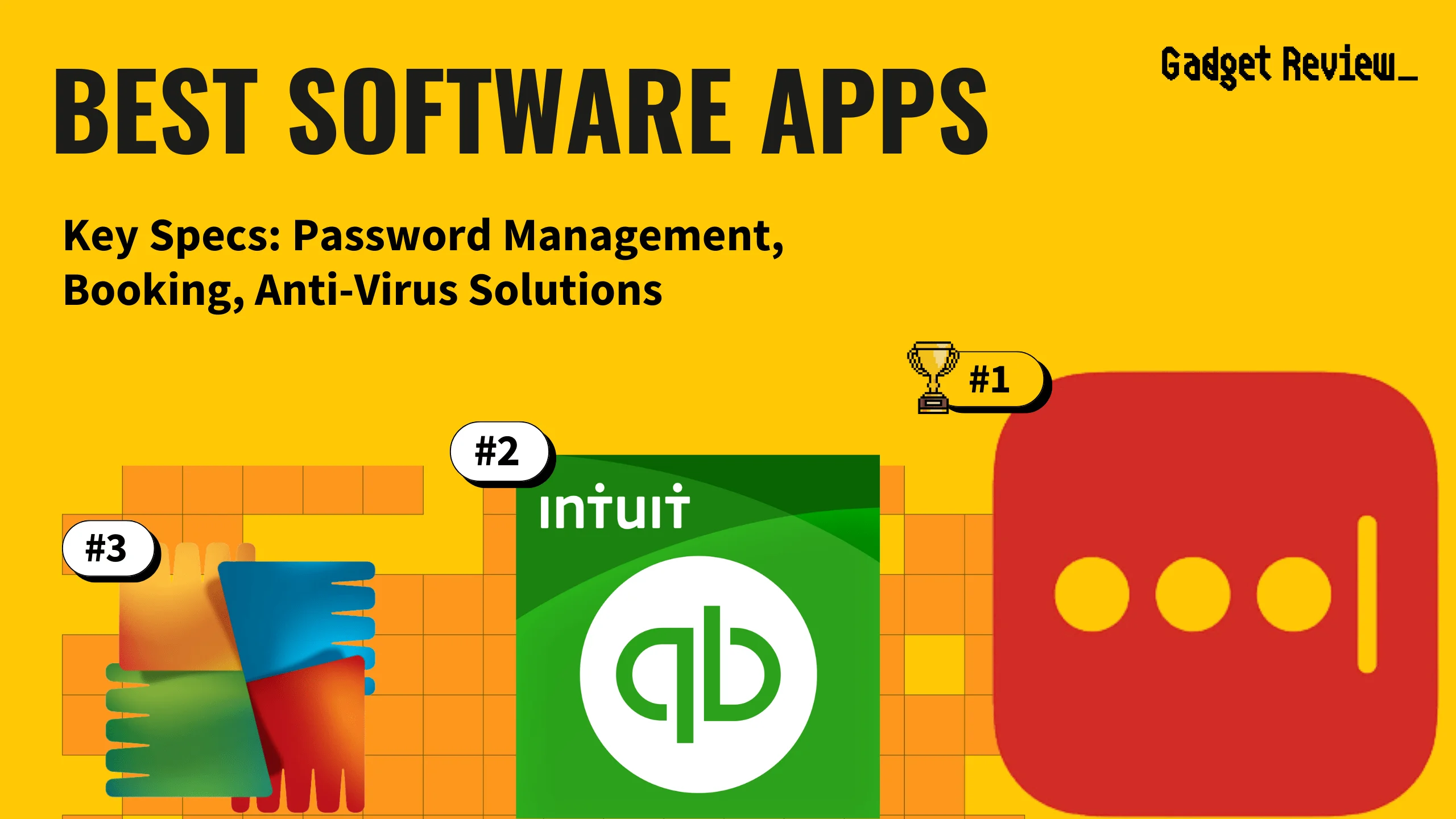 best software apps featured image that shows the top three best software & app models