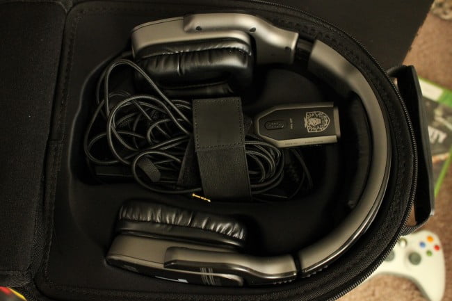 Headset packed
