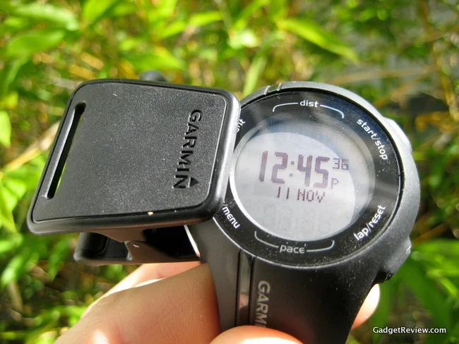 Rummet Skære af sort Garmin Forerunner 210 GPS Watch Review - Gadget Review