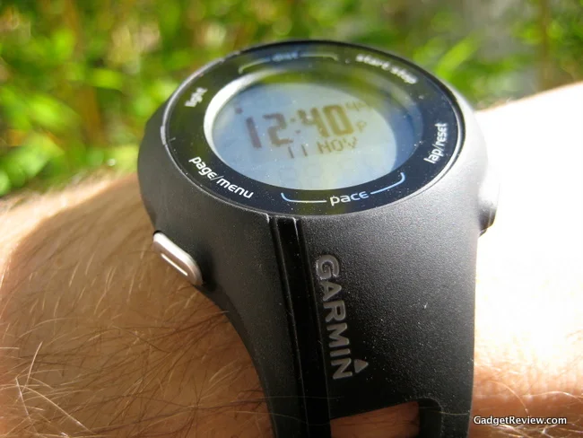 Streng Soveværelse Tegn et billede Garmin Forerunner 210 GPS Watch Review - Gadget Review