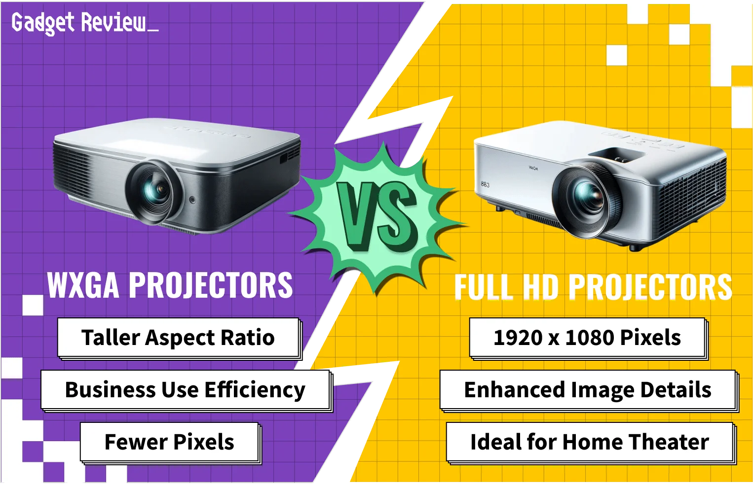 WXGA vs Full HD Projector
