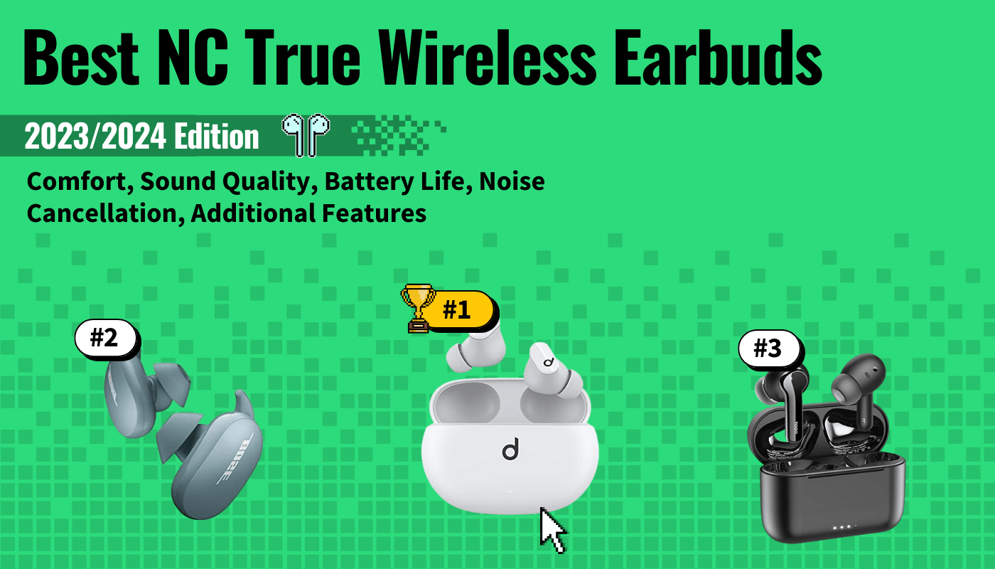 Best Noise-Cancelling True Wireless Earbuds