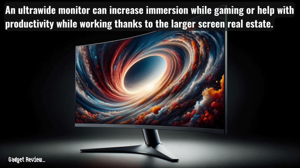 An Ultrawide Monitor