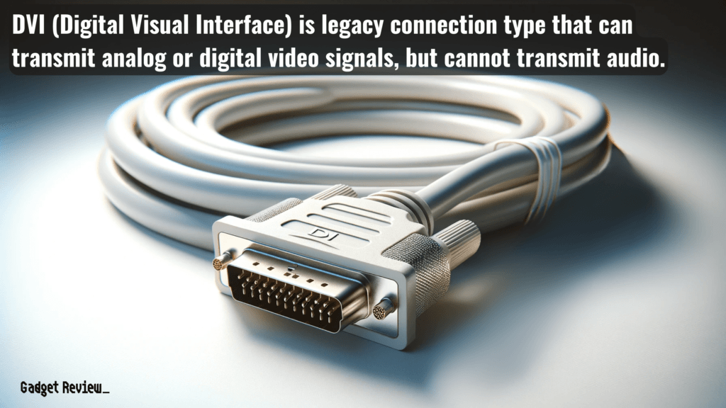 DVI connector cable