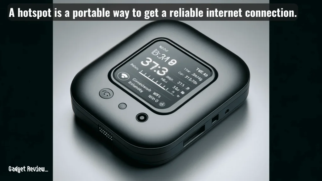A portable hotspot device