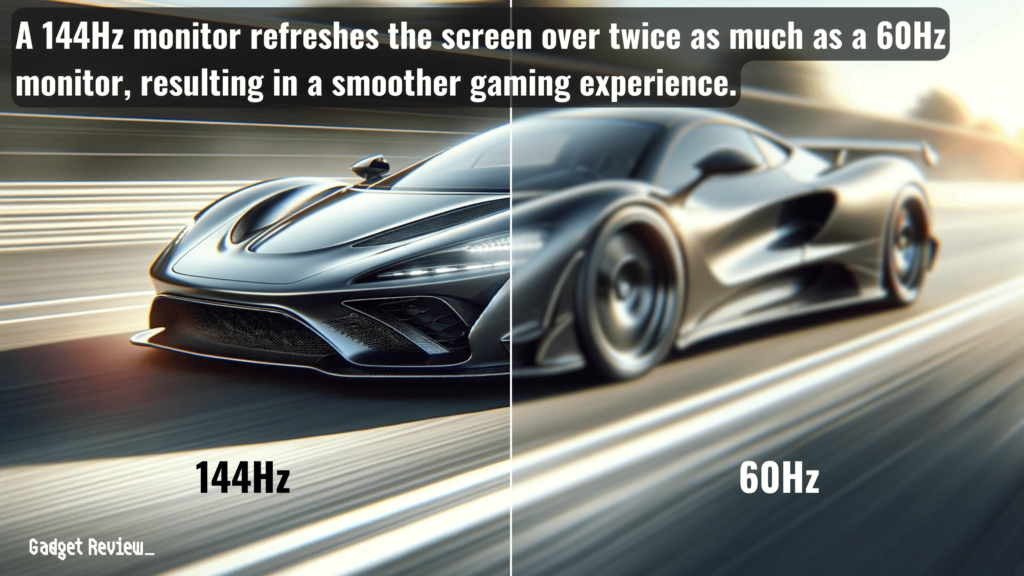 60 Hz vs 144Hz Refresh Rate