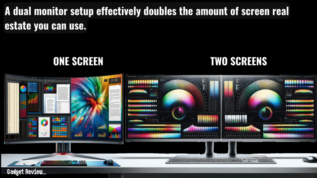 One Screen vs Dual Screen Setup