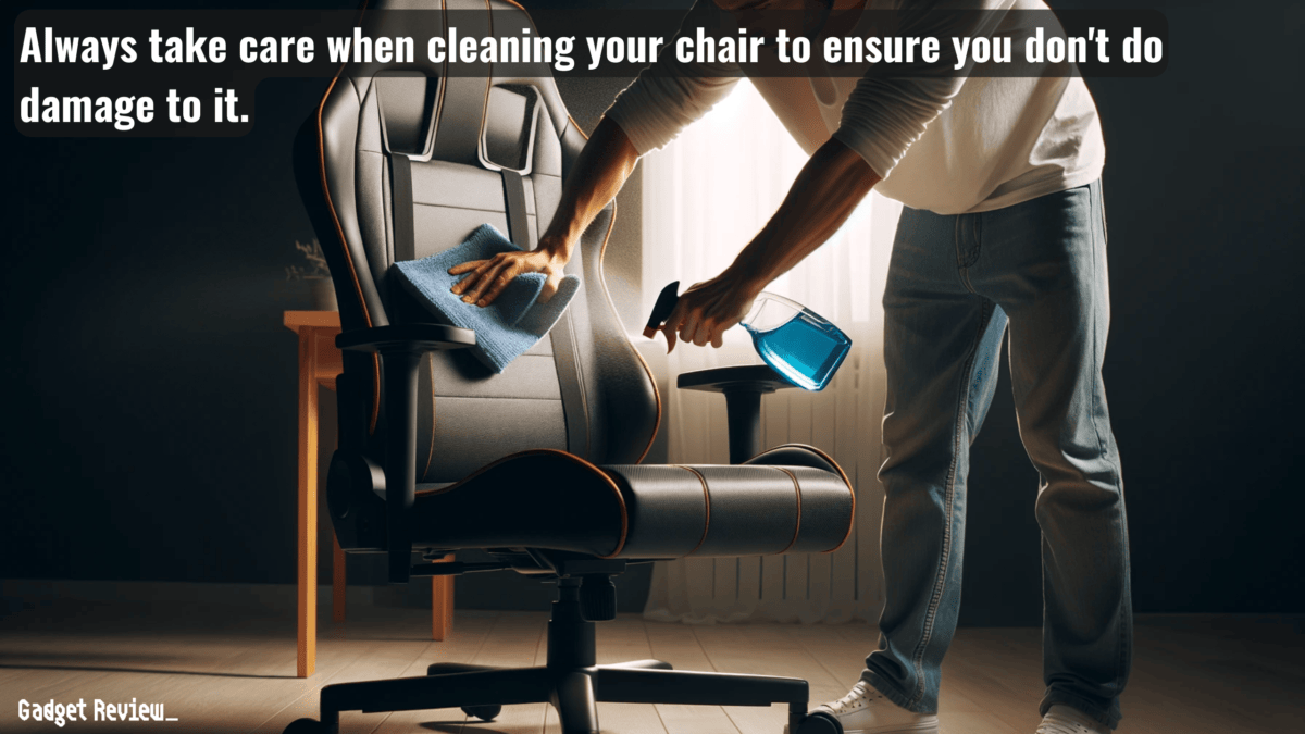 How to Clean Gaming Chair Tips For Cleaning Gamers Chairs