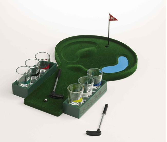 Golf Shot Glass Party Drinking Game