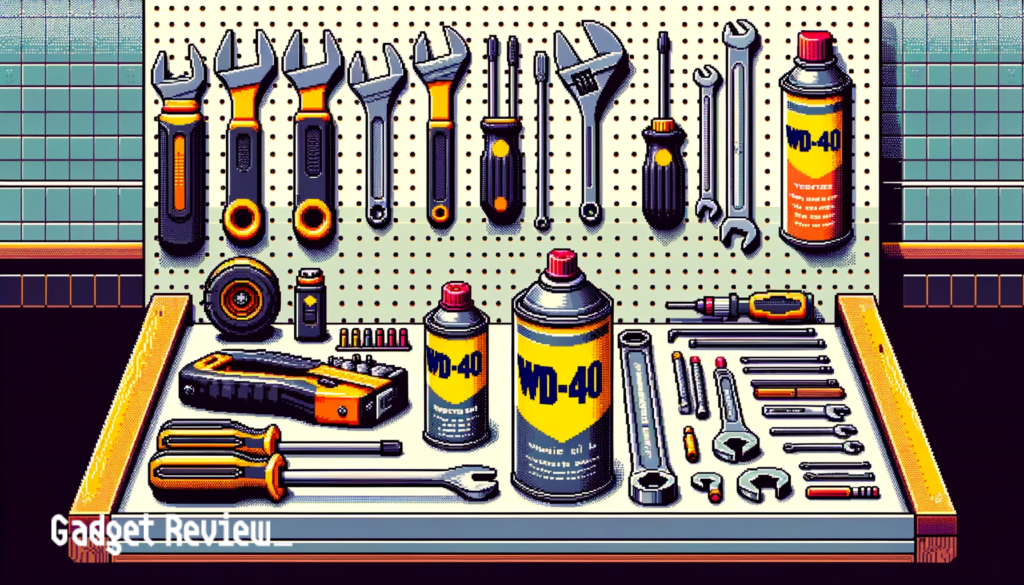 tools and lubricants for chair repair
