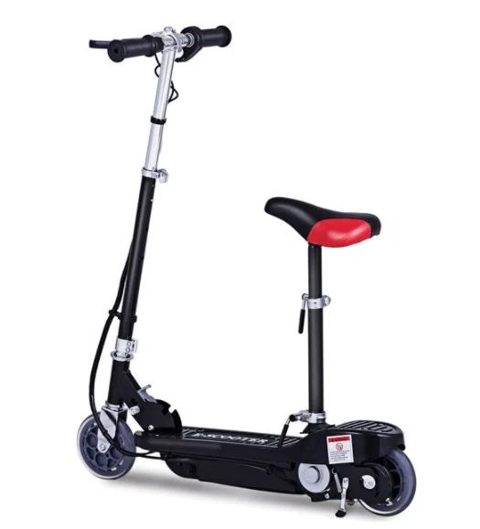 Gymax Folding Electric Scooter with Seat