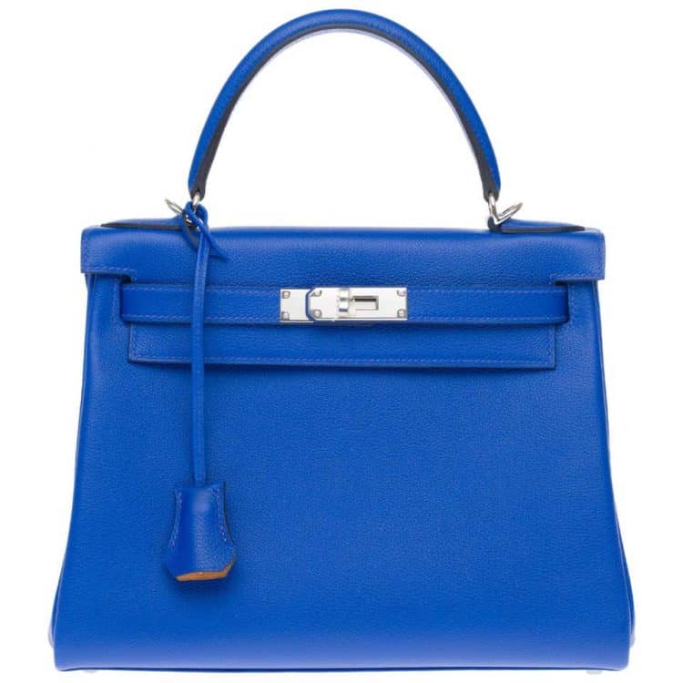 Hermès Kelly 28 Evercolor Designer Handbag