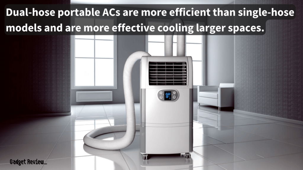 How to calculate the ideal size for a portable air conditioner