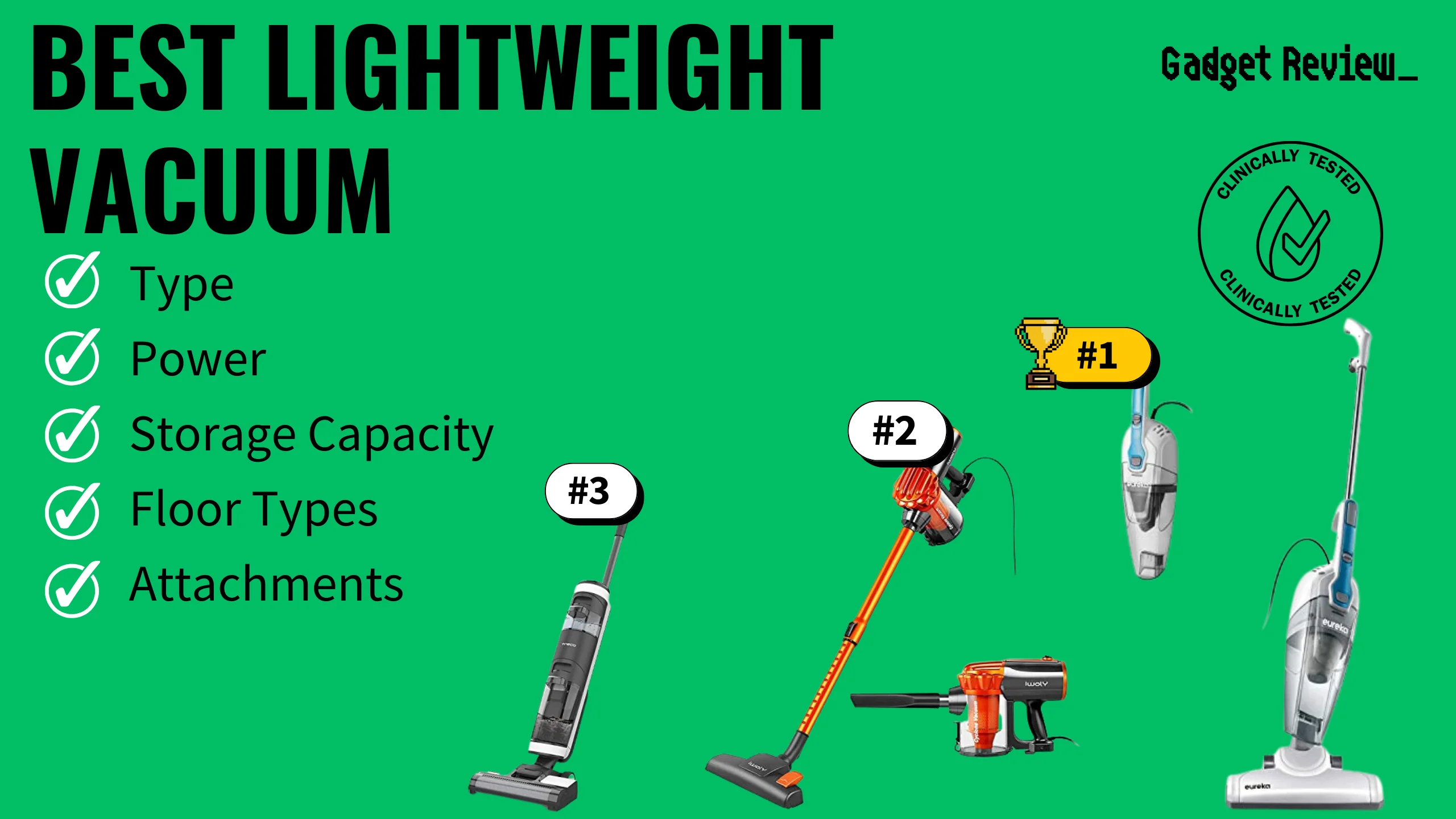 Best Lightweight Vacuums