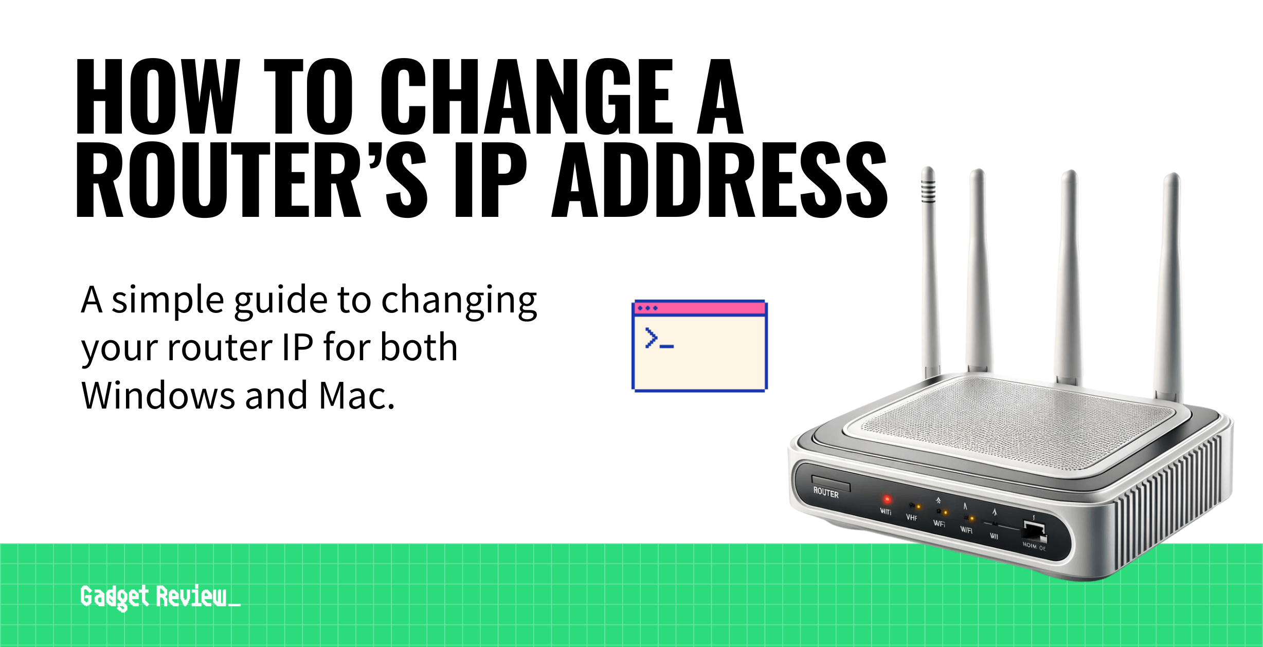 how to change router ip address guide