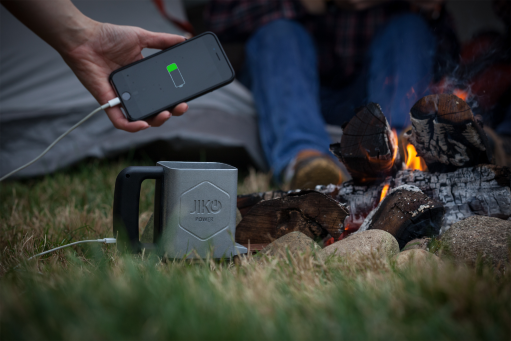 JikoPower Spark Charge Your Cell Phone with Fire!
