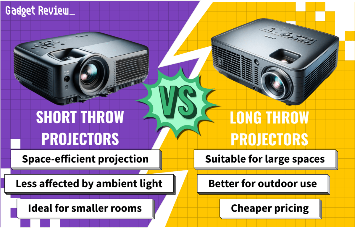 Short Throw Vs Long Throw Projectors | What's the Difference