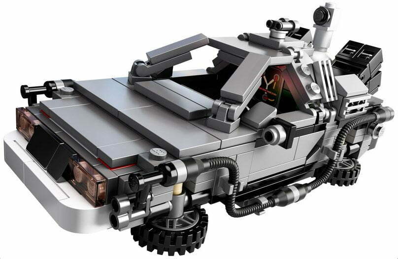 LEGO-21103-The-DeLorean-Time-Machine-Open