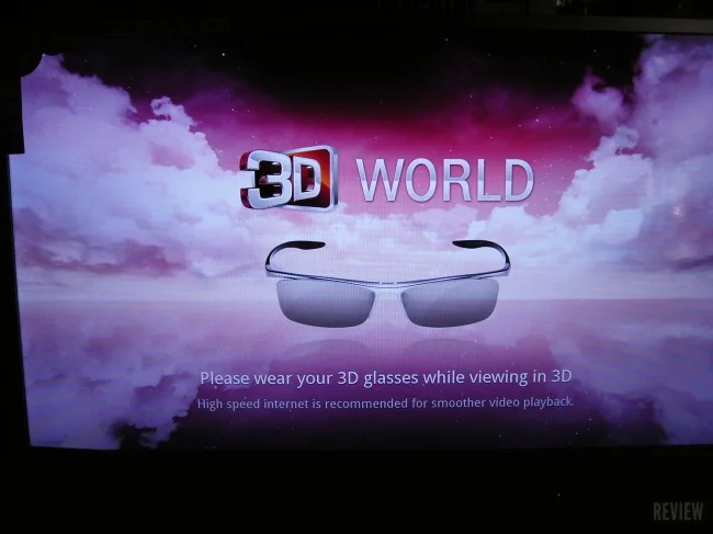 LG LCD 55 inch Cinema 3D Google TV G2 Series 3D World setting up 650x487 1
