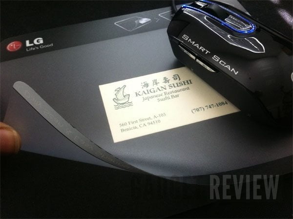 LG LSM-100 Mouse Scanner Review