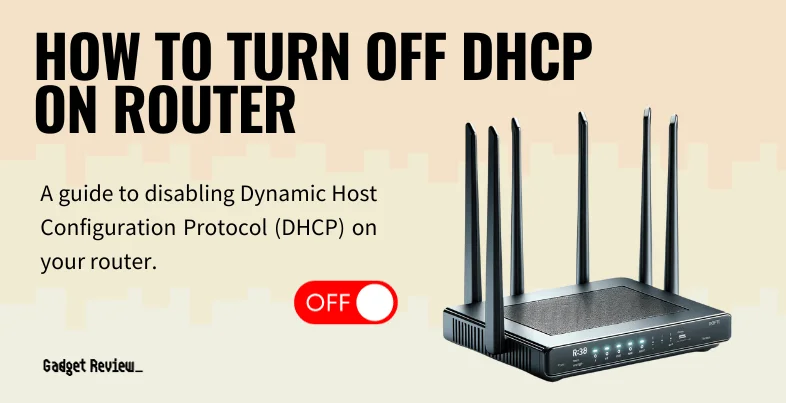 How to Turn Off DHCP on a Router