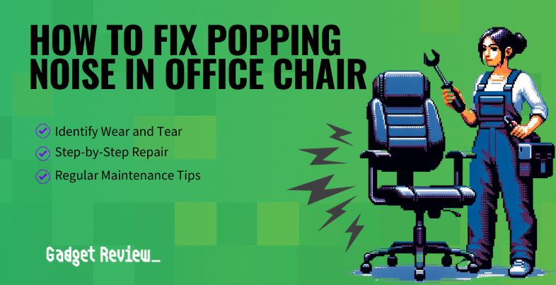 How to Fix Office Chair Popping Sounds