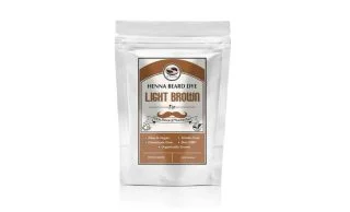 Light Brown Henna Beard Hair Review