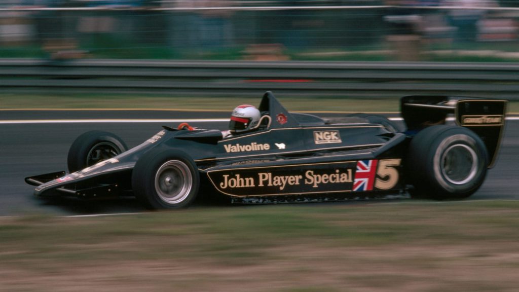 Lotus 79 ground effect F1