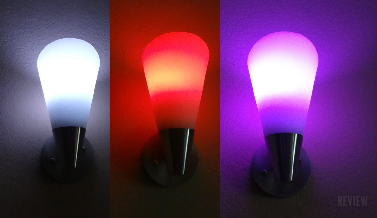 LuMini bulb color changes