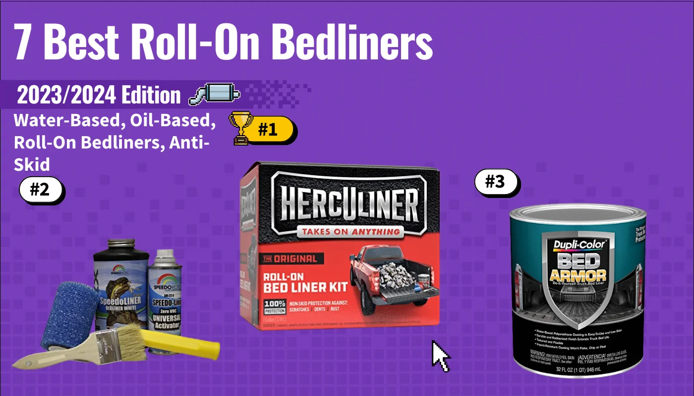 roll on truck bed liner featured image that shows the top three best car accessorie models