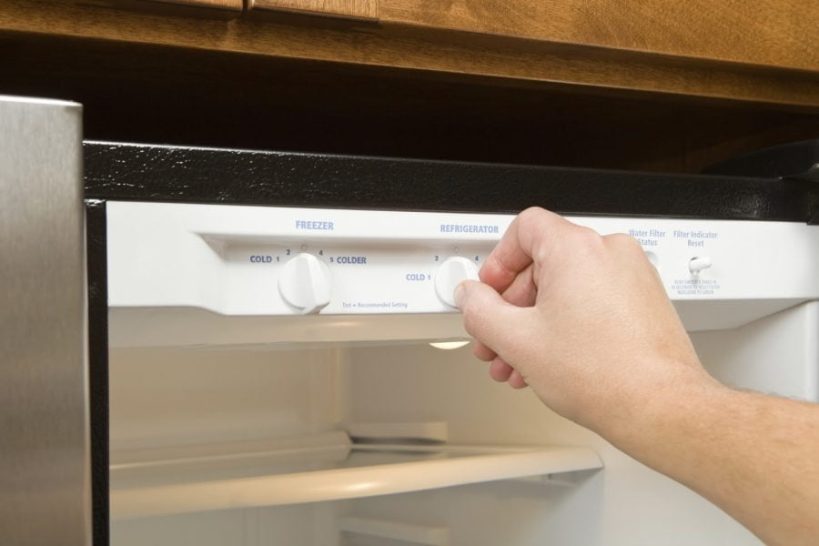 Manual Refrigerator Control Knob