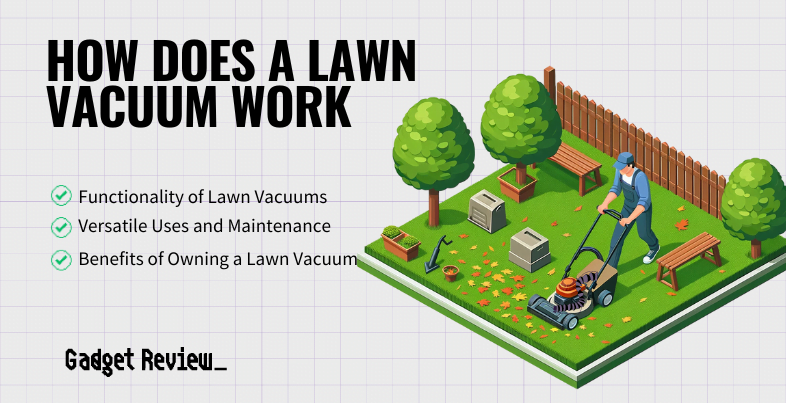 how does a lawn vacuum work guide