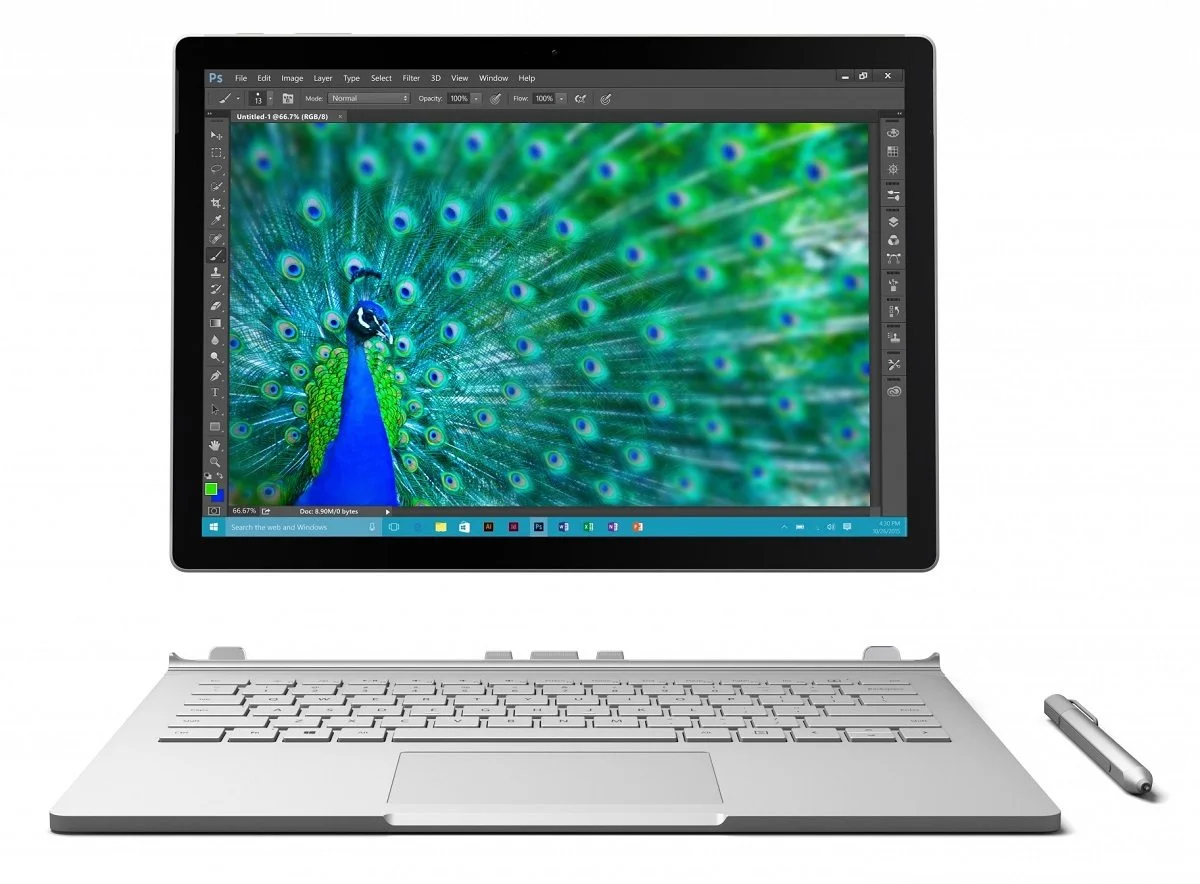 Microsoft Surface Book best laptops 2015