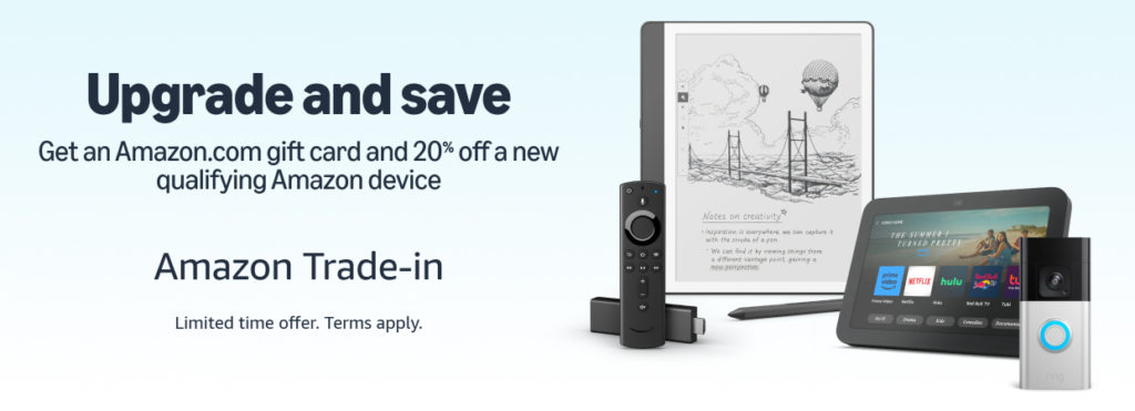 Amazon trade in