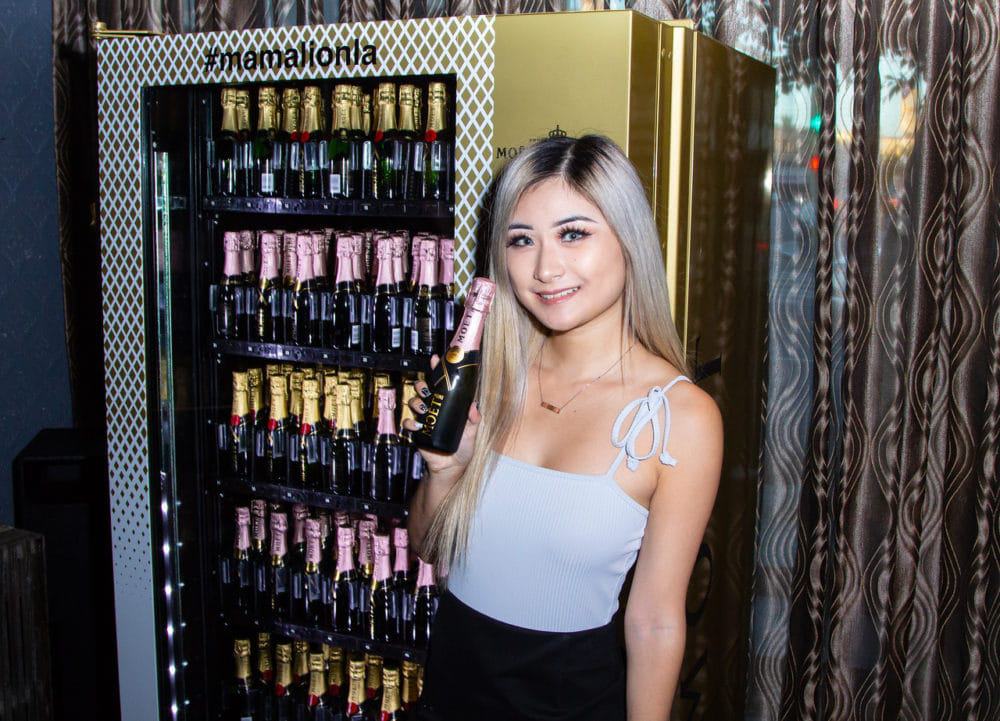 Moët Mini Champagne Vending Machines Arrive In Los Angeles