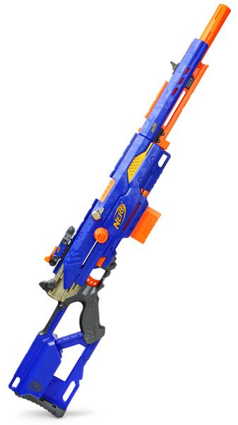 NERF Sniper Rifles Takes Foes From 35 Feet - Gadget Review