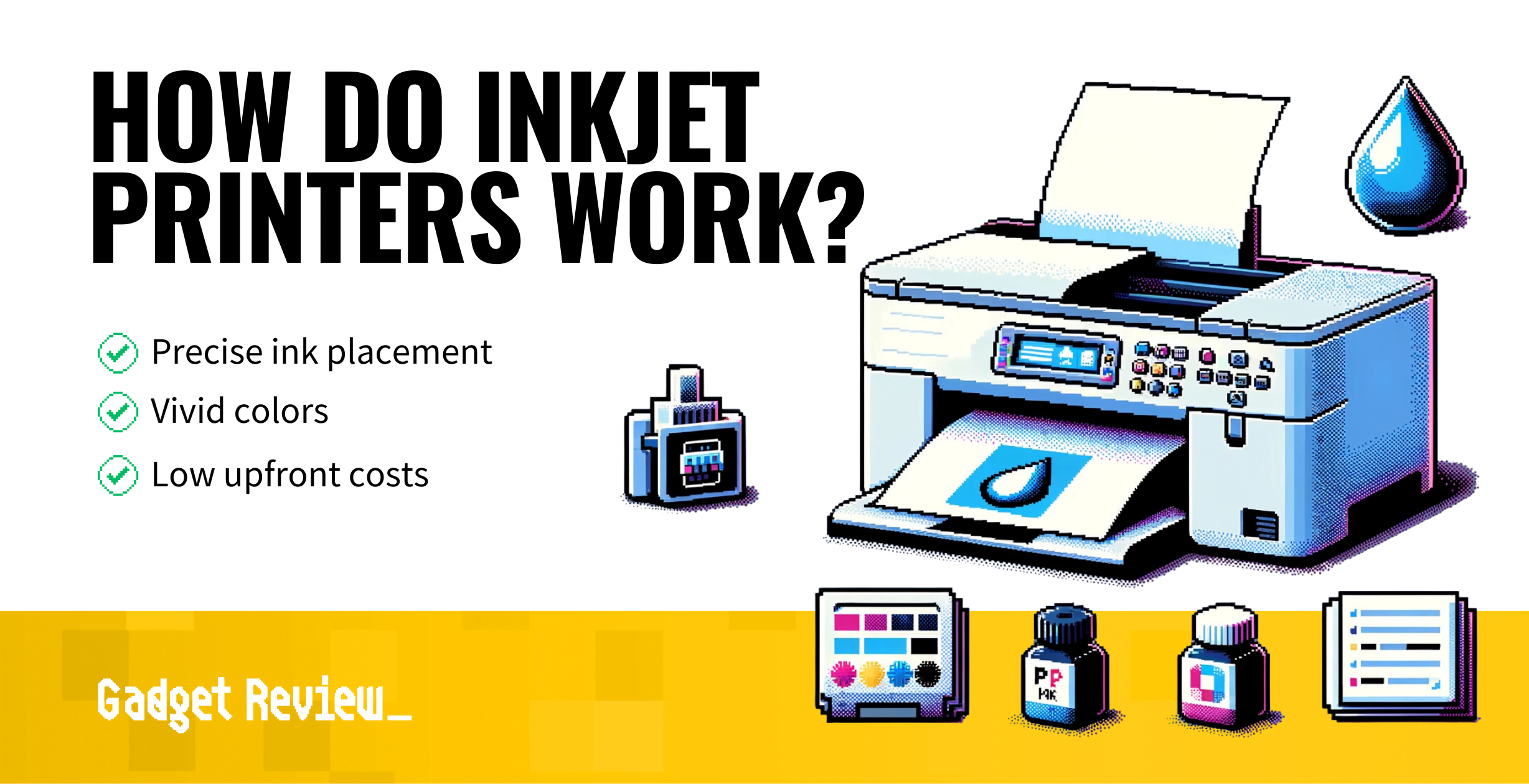 how do inkjet printers work guide
